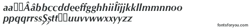 Шрифт OpusBolditalic – румынские шрифты