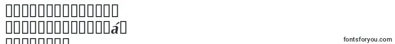 フォントOpusBolditalic – カンボジア文字