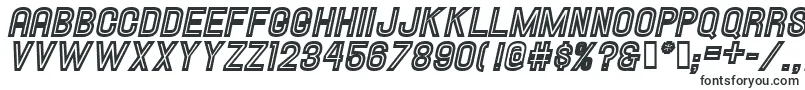 Шрифт Hallandaleinlineitalic – наклонные шрифты
