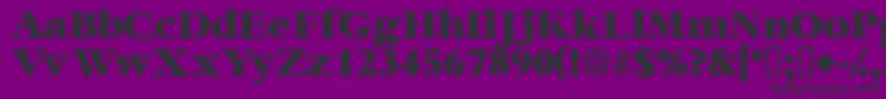 Ingenuedisplayssk Font – Black Fonts on Purple Background