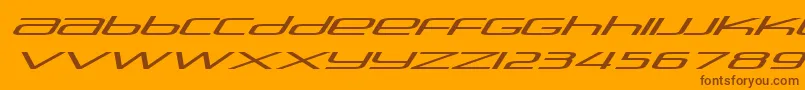 En savoir plus sur la police Stasmic ffy Police Stasmic ffy – polices brunes sur fond orange