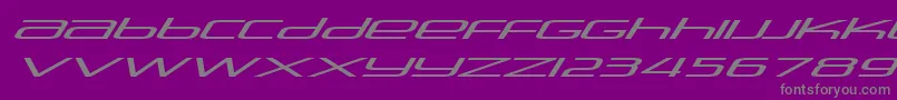 Police Stasmic ffy – polices grises sur fond violet