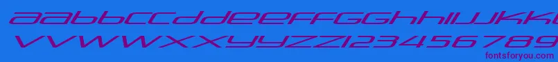 fuente Stasmic ffy – Fuentes Moradas Sobre Fondo Azul