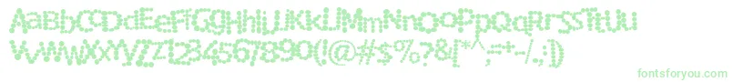 RockyMountainSpottedFever Font – Green Fonts on White Background