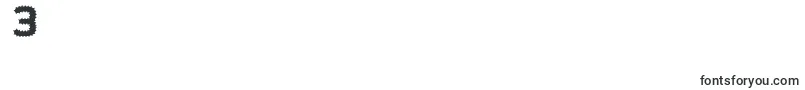 Halterp Font – Fonts for Digit 3