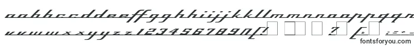 Topspeed-fontti – fontit Neuvostoliitto
