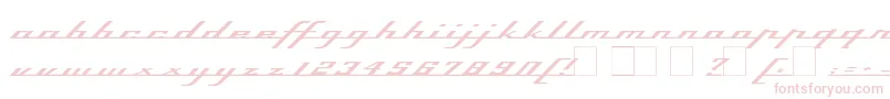 Topspeed Font – Pink Fonts