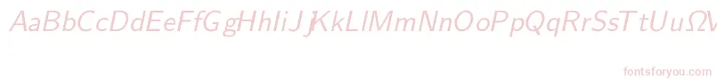 CmSansserifSlanted Font – Pink Fonts