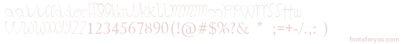 TheFatStore-Schriftart – Rosa Schriften