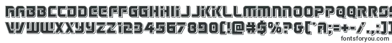 Шрифт Legiosabinapunch – научно-фантастические шрифты