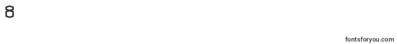 MysteronsBrk-Schriftart – Schriften für die Ziffer 8