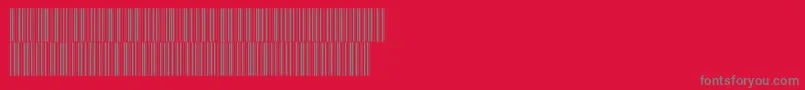 V300009 Font – Gray Fonts on Red Background