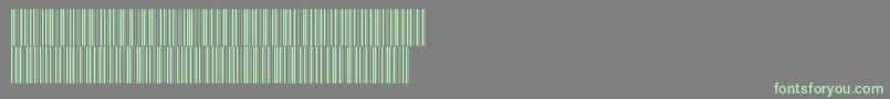 V300009-Schriftart – Grüne Schriften auf grauem Hintergrund