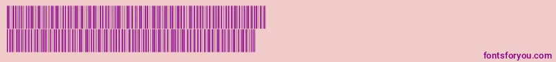 V300009 Font – Purple Fonts on Pink Background