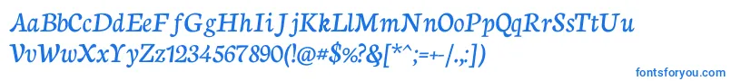 NeutoncursiveRegular Font – Blue Fonts