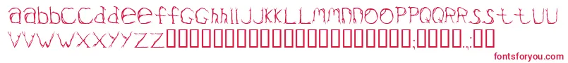 Valium Font – Red Fonts