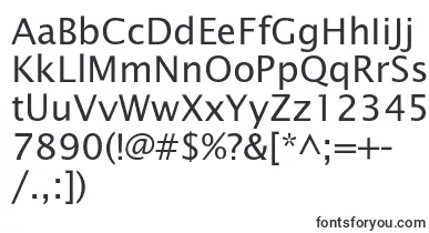 Officetypesansc font – newspaper Fonts