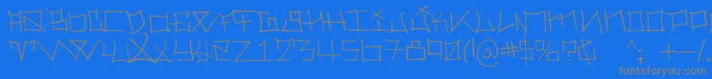 More about HolmesLight Font HolmesLight Font – Gray Fonts on Blue Background