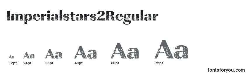 Imperialstars2Regular Font Sizes