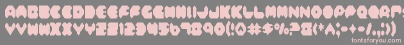 Feldc Font – Pink Fonts on Gray Background