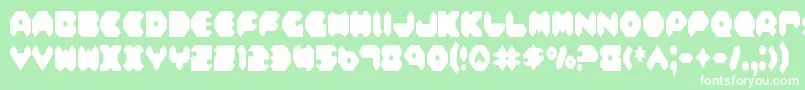 Feldc Font – White Fonts on Green Background