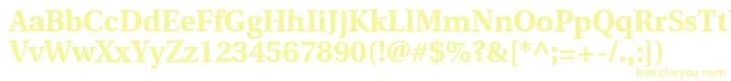 UtopiaBold Font – Yellow Fonts