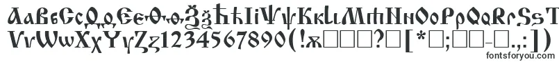 Izhitsa-fontti – Alkavat I:lla olevat fontit