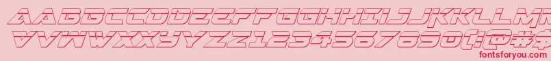fuente Gemina23Dlaserital – Fuentes Rojas Sobre Fondo Rosa