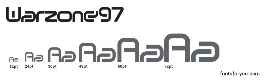 Warzone97 Font Sizes
