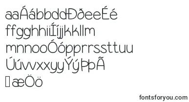 SimpleKindOfGirl font – icelandic Fonts