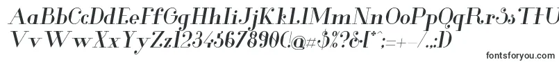GlamorMediumitalic-fontti – Alkavat G:lla olevat fontit