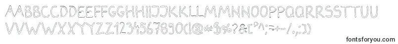Шрифт DarbogOutline – шрифты для Gta San Andreas