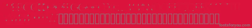 Подробнее о шрифте AccentNormal Шрифт AccentNormal – серые шрифты на красном фоне