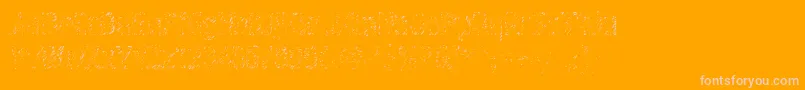 Graffiti4ctt Font – Pink Fonts on Orange Background