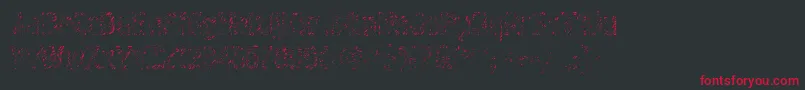 Graffiti4ctt Font – Red Fonts on Black Background