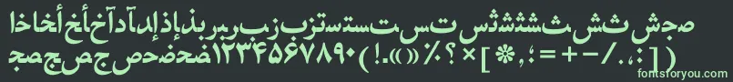 More about HafizpersianttBold Font HafizpersianttBold Font – Green Fonts on Black Background