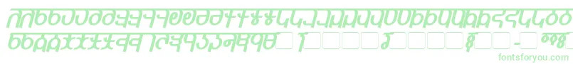 QijomiBoldItalic Font – Green Fonts
