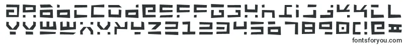 Шрифт Rockj – фигурные шрифты