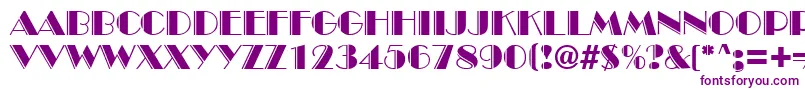 BroadwayengravedRegularDb Font – Purple Fonts