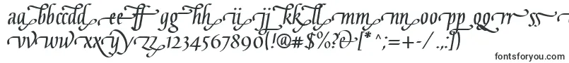 GaiusLtBoldEnd Font – Fonts for Signatures
