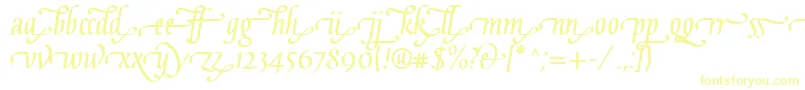 GaiusLtBoldEnd Font – Yellow Fonts