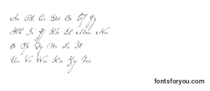 Schriftart Schoonerscript