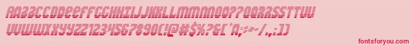 Warnationgradital Font – Red Fonts on Pink Background