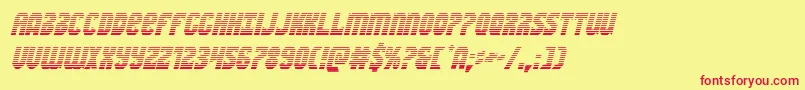 More about Warnationgradital Font Warnationgradital Font – Red Fonts on Yellow Background