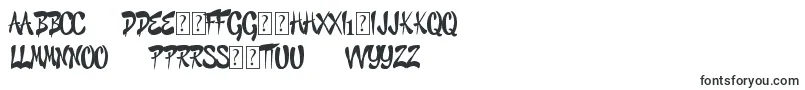 Шрифт GraffitiCheecksStyle – азербайджанские шрифты