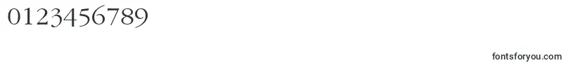 Garamondatt Font – Fonts for Numbers and Digits
