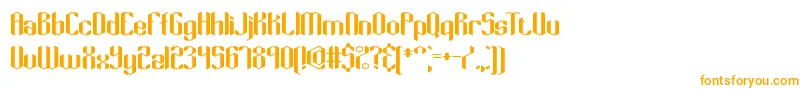 Keyridge Font – Orange Fonts on White Background