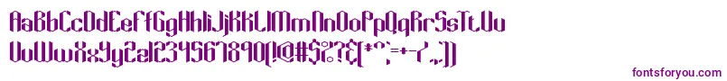 Keyridge Font – Purple Fonts on White Background