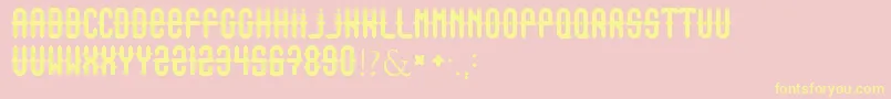 fuente Outasight – Fuentes Amarillas Sobre Fondo Rosa