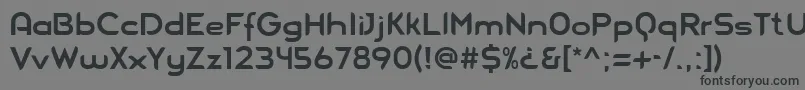 Blue Font – Black Fonts on Gray Background